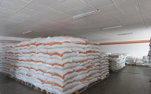 A poultry feed manufacturer financed by ZADT to supply smallholder farmers with feed for poultry production,